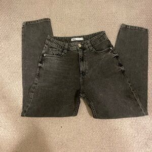 zara black jeans